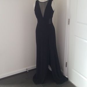Black formal dress